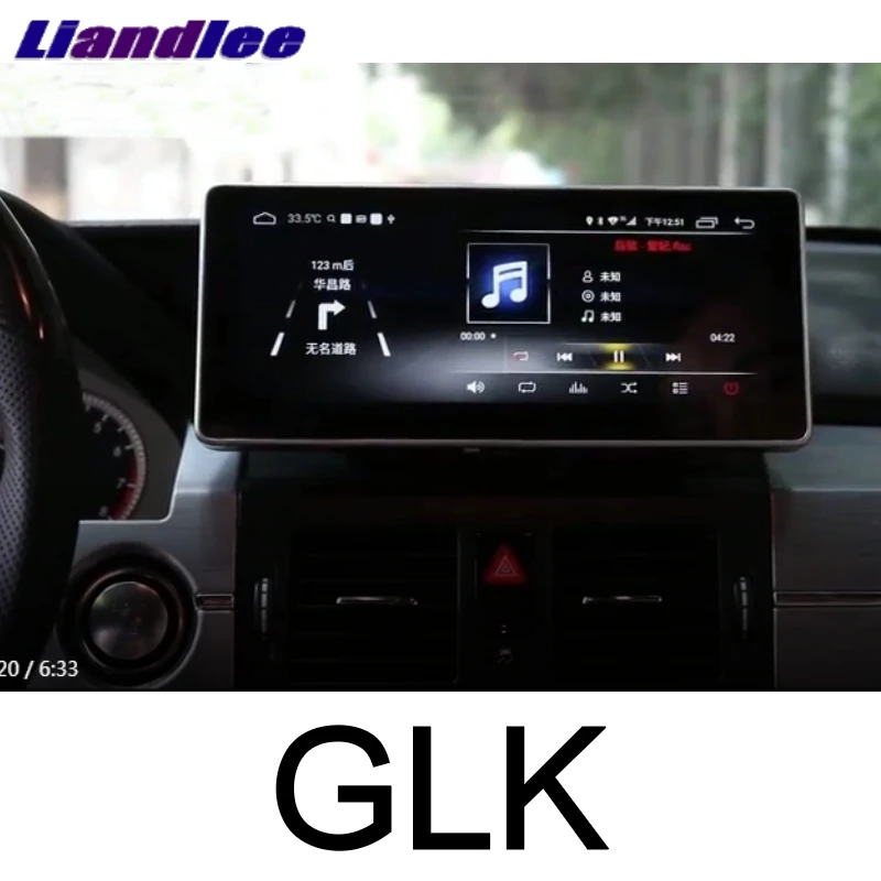 Perfect Liandlee Car Multimedia Player NAVI 4G RAM CarPlay For Mercedes Benz MB GLK Class X204 2008~2012 Car Radio Stereo GPS Navigation 2