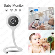 SDETER Wireless Baby Monitor Wifi Camera Video Security BeBe Nanny Camera IR Night Vision 2 Way Audio Cloud Temperature Monitor