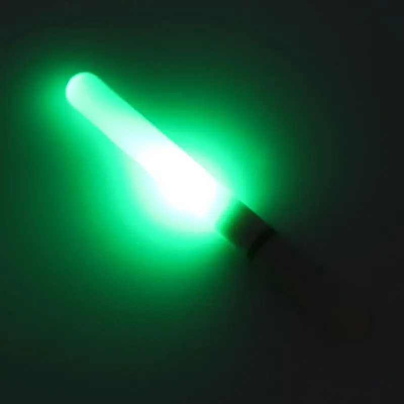 

OOTDTY Fishing Electronic Rod Luminous Stick Light LED Removable Waterproof Float Tackle Night Tackle Plastic Without Battery