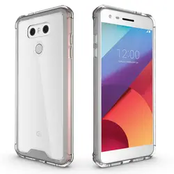 Slim-Fit противоударный PC + TPU прозрачный тонкий Crystal Clear Жесткий чехол для LG G6