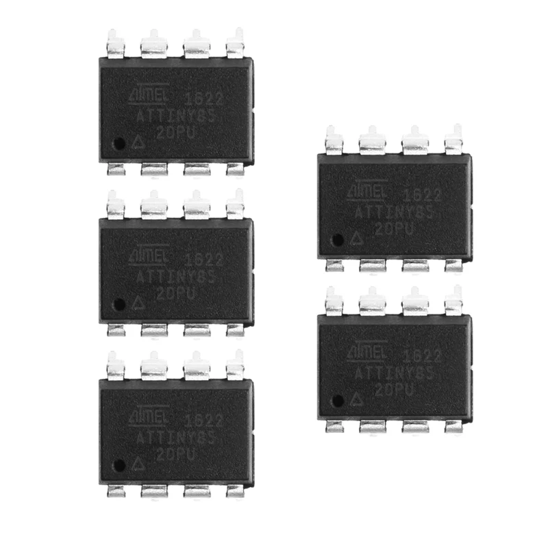 5 шт. ATTINY85-20PU ATTINY85 20PU ATTINY85-20 ATTINY85 ATMEL DIP Чип Новое поступление