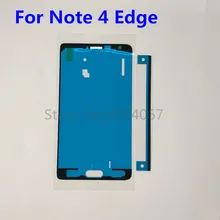 2 шт./лот Передняя ЖК Лицевая панель средняя рамка водонепроницаемая клейкая лента наклейка для samsung Galaxy Note 4 Edge N915 N915F