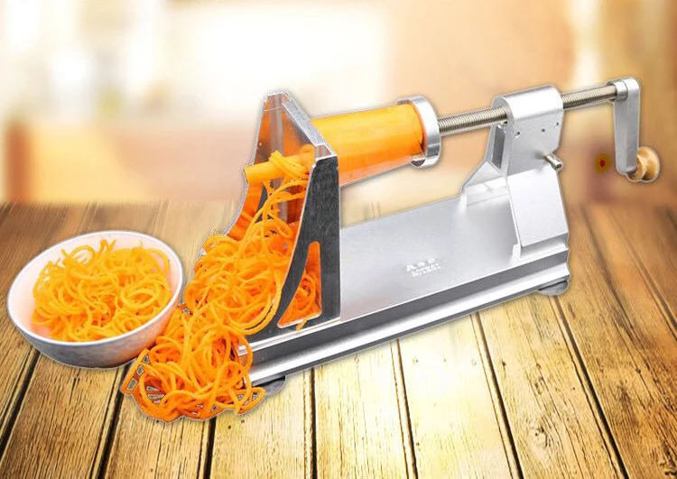 Japanese Spiral Vegetable Slicer, Fruit Cucumber, Potato Carrot Cutter