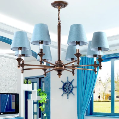 

Nordic creative single bird cage chandelier living room restaurant coffee lantern personality bar window iron Chandelier