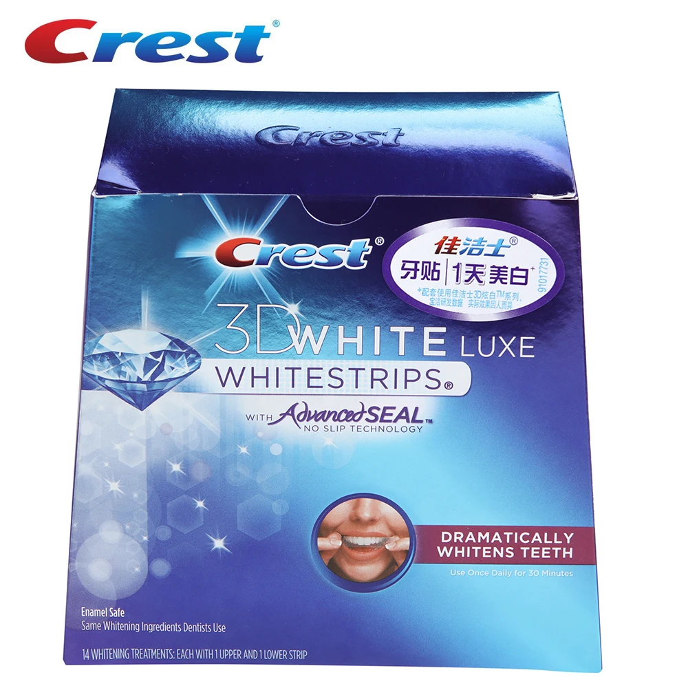 Бренд Crest 3D White LUXE Professional Effects зубные Whitestrips оригинальный гигиена полости рта