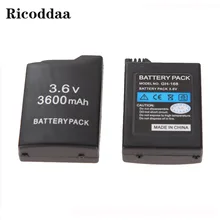 3600mAh 3,6 V батарея для psp 1000 аккумуляторная батарея Замена для sony psp 1000/psp 1006 аксессуары для консоли