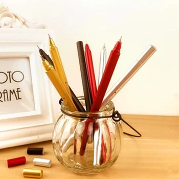 

NNRTS Metal Color Gel Pen Office And School Supplies Colored Gel Pens Cute School Supplies Kawaii Stationery