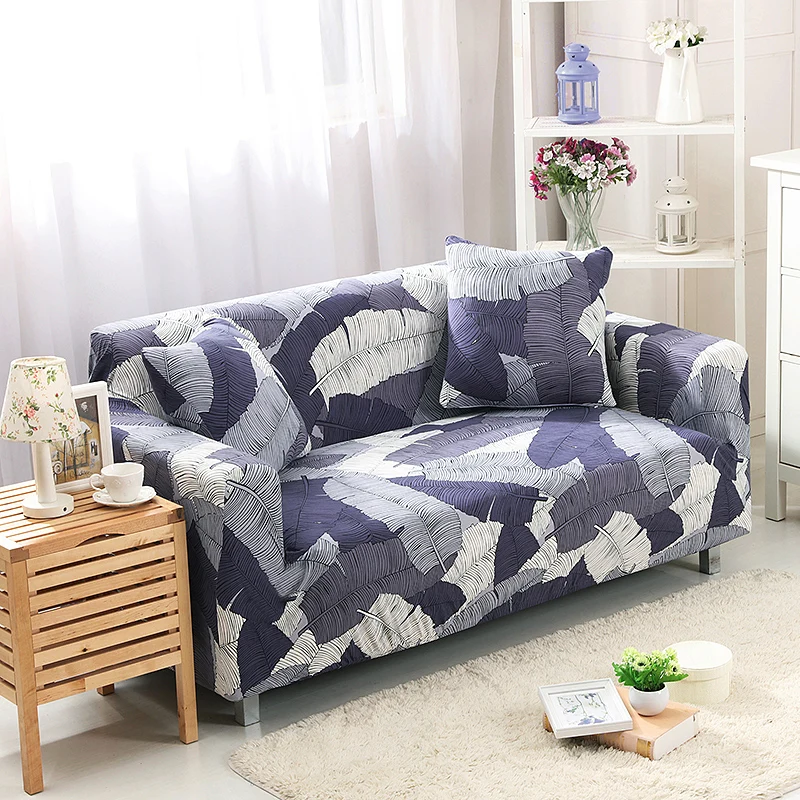 

Universal Sofa Cover Tight Wrap Elasticity Sitting Room Chaise Cover Antifouling Washable Furniture Cover 24 Colors