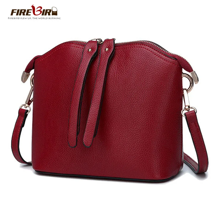 

FIREBIRD! Female genuine leather bag shoulder bag 2017 Designer women messenger bags good quality small woman bag FN191