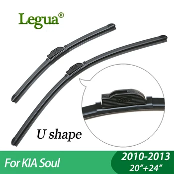 

Legua Wiper blades for KIA Soul (2010-2013),20"+24",car wiper,Boneless, Windscreen Windshield Wipers, Car accessory
