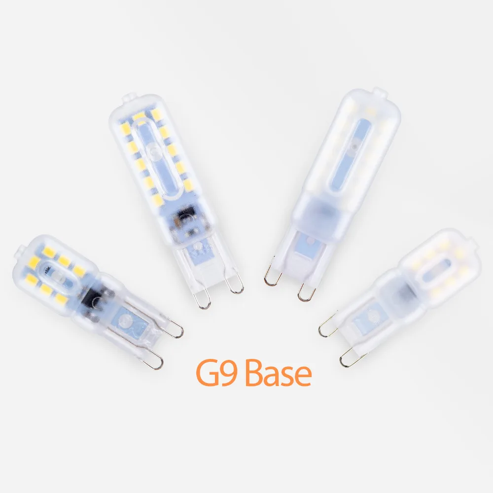 

6 PCS Led Lamp G9 Mini Led Bulb 240V Spotlight 14 22leds Replace Halogen Lamp 30W 50W Home Light G9 Bombillas Warm/White 2835smd