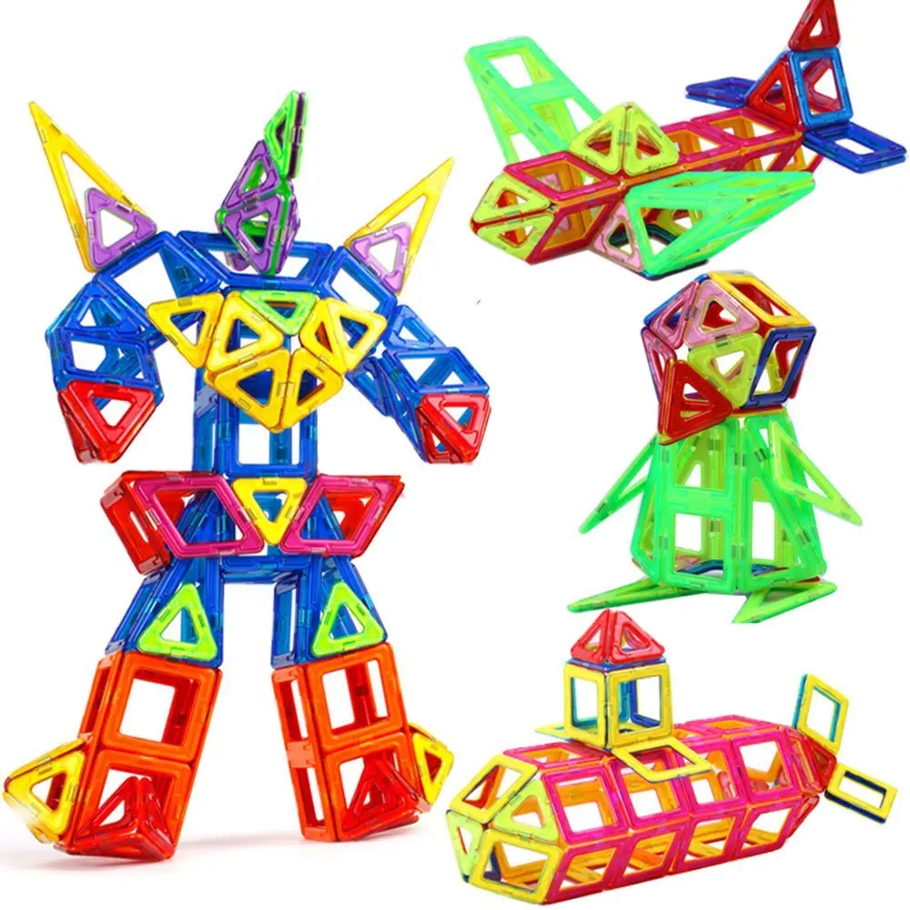 Мини Магнитные конструкторы, строительные игрушки, магнитные блоки, пластиковые магнитные игры, развивающие игрушки для детей, подарок