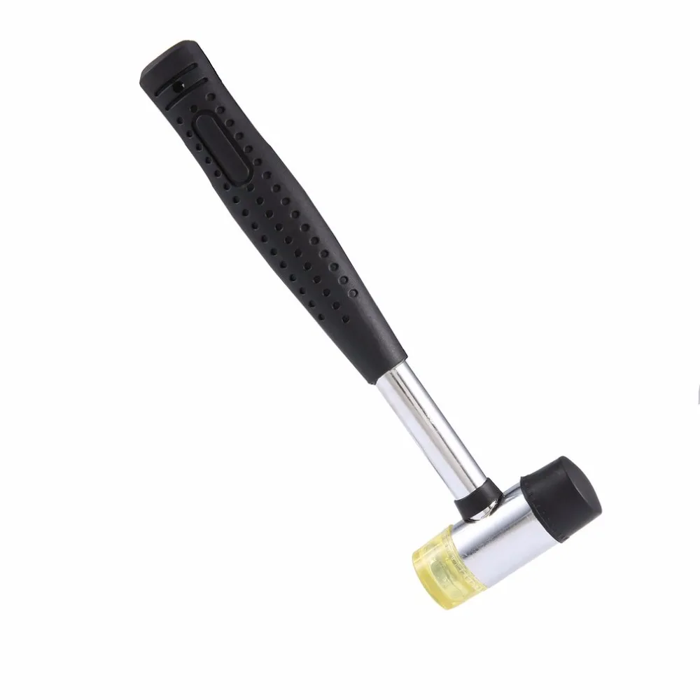 Резиновый крепежный молоток фитинг инструмент износостойкий и противоскользящий установка бытовые инструменты стальная ручка двусторонняя