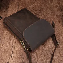 Дизайнерские Брендовые мужские сумки-мессенджеры, деловые мужские сумки высокого качества из натуральной коровьей кожи, сумки на ремне, поясные сумки коричневого цвета