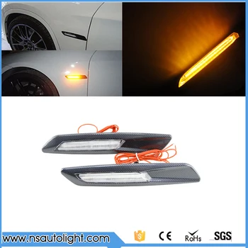 

Free Shipping E81 E82 E87 E88 E90 E91 E92 E60 E61 LED Side Marker Light for BMW Fender Turn signal Lamp