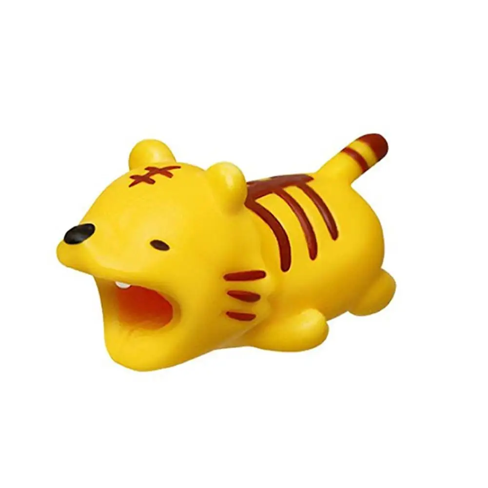 

NewUniversal Cable Protector Bite Animal Shape Anti-break Data Line Saver Winder Lovely Cartoon Earphone Charger Cord Protection