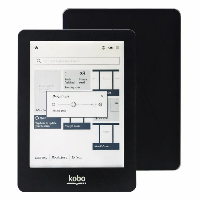 4 colors eBook Reader Kobo glo N613 e-ink 6 inch 1024×768 2GB Front-light eReader