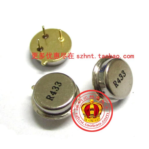 5pcs) 433.92MHZ R433A R433 6Pin 3030 SMD Acoustic Watch Crystal Oscillator 3 *3 6P 433M 433.92M 75K Passive Quartz Resonator