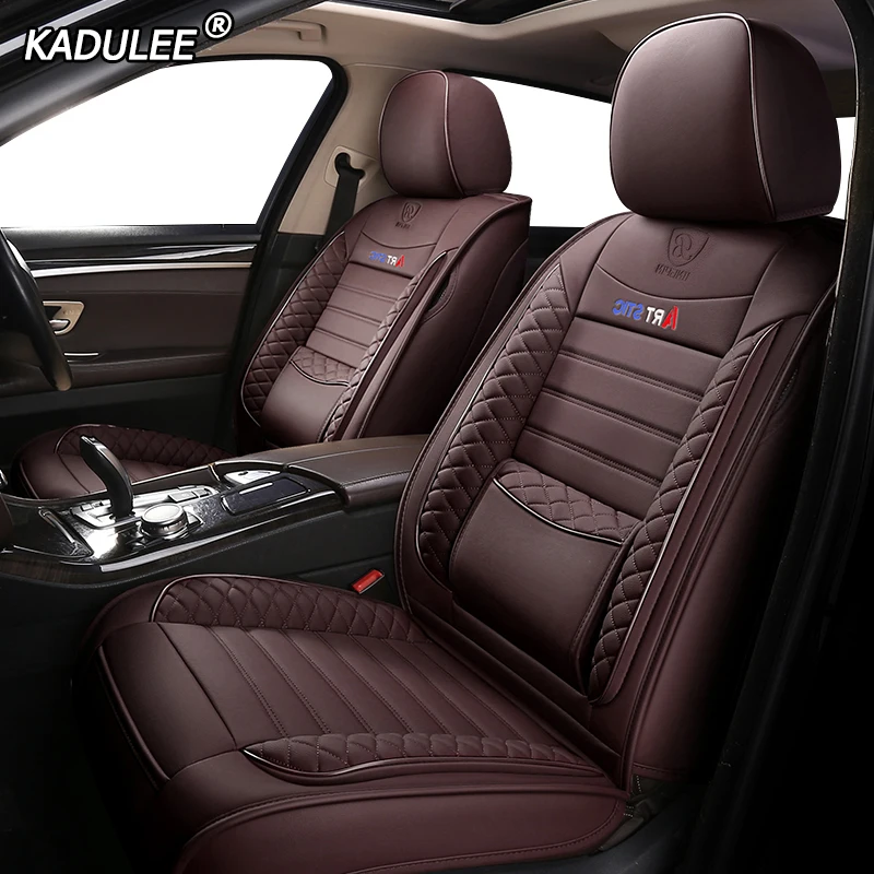 Кожаный чехол KADULEE для автомобильного сиденья mercedes benz w204 w211 w210 w124 w212 w202 w245 w163 cla gls