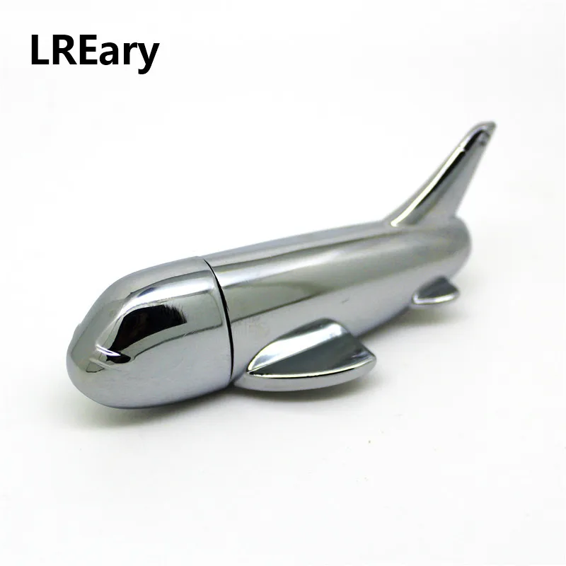 

new waterproof metal plane USB Flash Drive Airplane Memory Storage disk Pen drive Stick travel gift 32GB 16GB 8GB 4GB 128MB