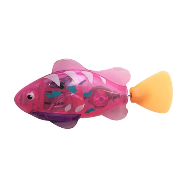 Swimming Electronic Fish Activated Battery Robotic Fish Powered Toy For