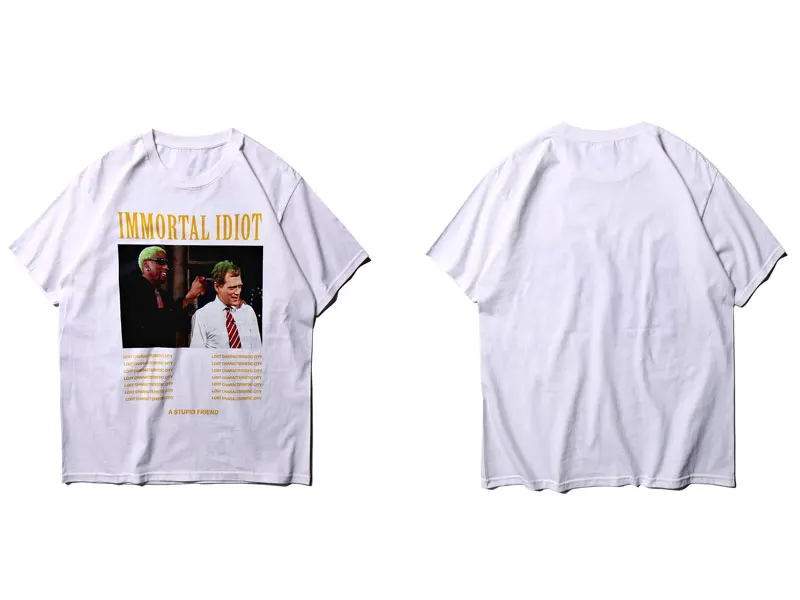 Idiot Print Tshirts 2