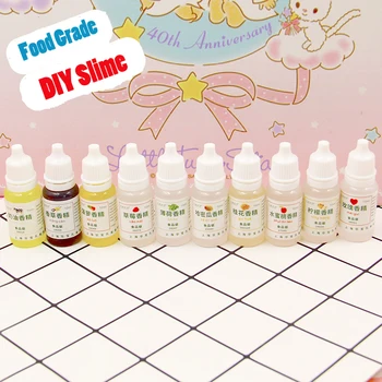 

10ML Flavor for Slime Modeling Clay DIY Educational Toys for Children Kids Creative Make Your Slime Smell Sweet Slices Flavors