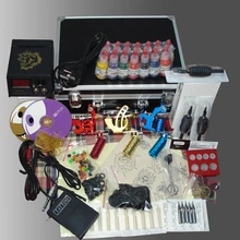 Набор для перманентного макияжа Профессиональный комплект тату-машинки инструмент для пирсинга завершенный 3 пушки набор