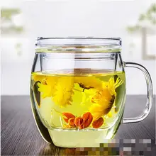 Термостойкая стеклянная чашка, чайник с фильтром/ситечком, кофе, посуда для дома и офиса, Пуэр/дахунпао/Молочный Улун/белый чай ча