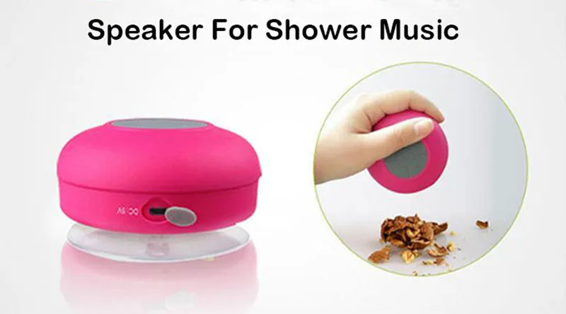 Wireless Bluetooth Speakers Waterproof Shower Bathroom Sucker Shower Music Player Shower With Music For Portable Loudspeaker12