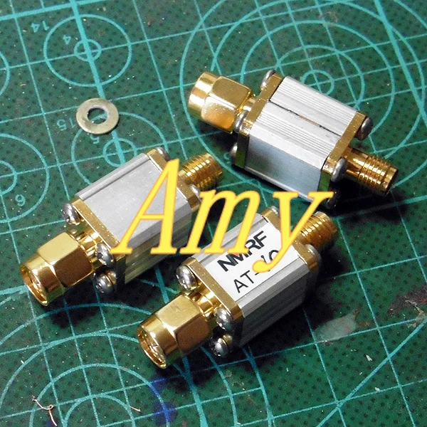 SMA coaxial fixed attenuator / RF attenuator / power 0.5W/10dB