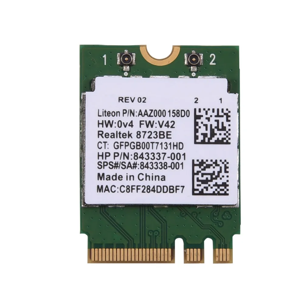

2.4G Bluetooth WIFI network card Wireless Card 2 in 1 for Dell Toshiba Acer Asus with NGFF M2 Slot network cards 2019