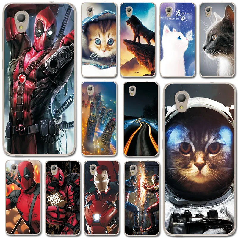 

For Alcatel 1 5033 5033A 5033Y 5033X Silicon Phone Bags Iron Man Cute Bear Cover Fantasy Brilliant For Alcate1 5033D Fundas Case