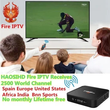 

HAOSIHD T95M tv box android 7.1 One year subscription IPTV Media Player 1GB/2GB 8GB 2.4GHz WiFi Android 7.1 Set Top Box