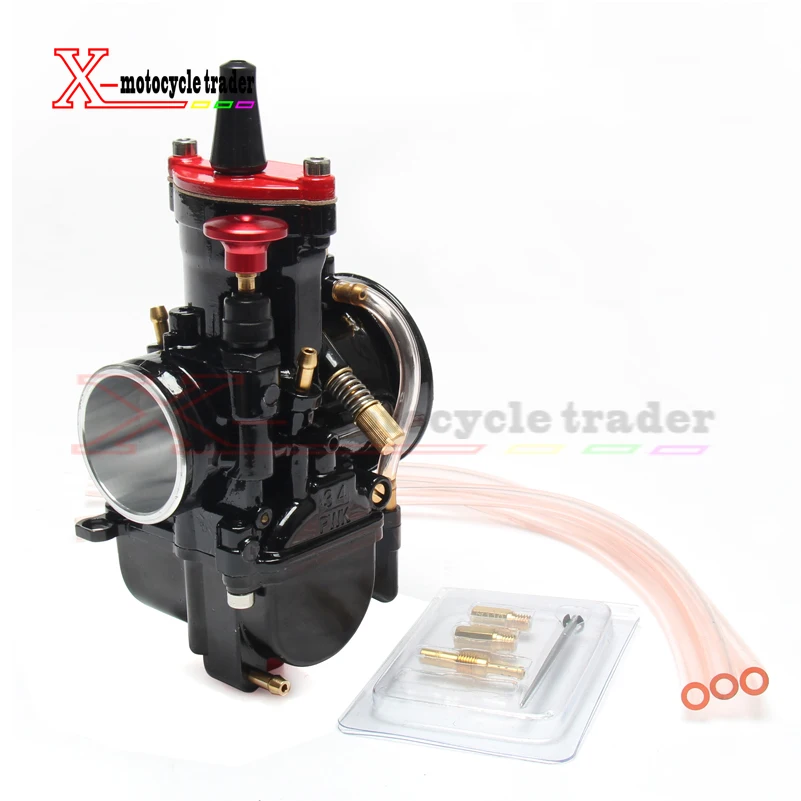 PWK Carbureor 21 24 26 28 30 32 34 мм Универсальный черный Mikuni Maikuni PWK карбюратор Запчасти скутеры с Мощность jet Мотоцикл ATV