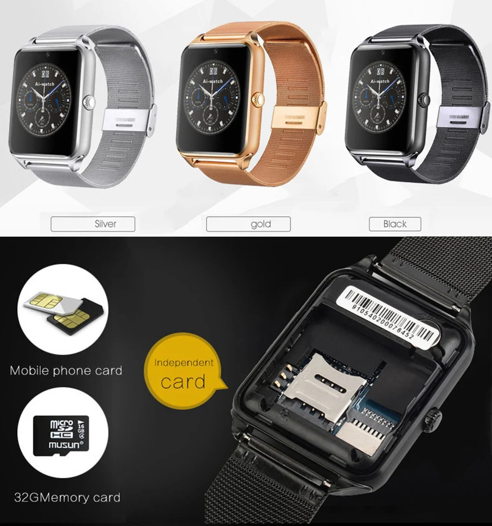 2019 Смарт часы GT08 Plus с металлическим ремешком Z60 Bluetooth наручные поддержкой sim карты