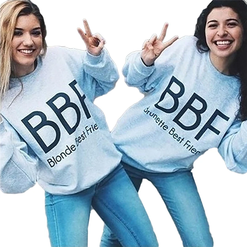 blonde best friend sweatshirt
