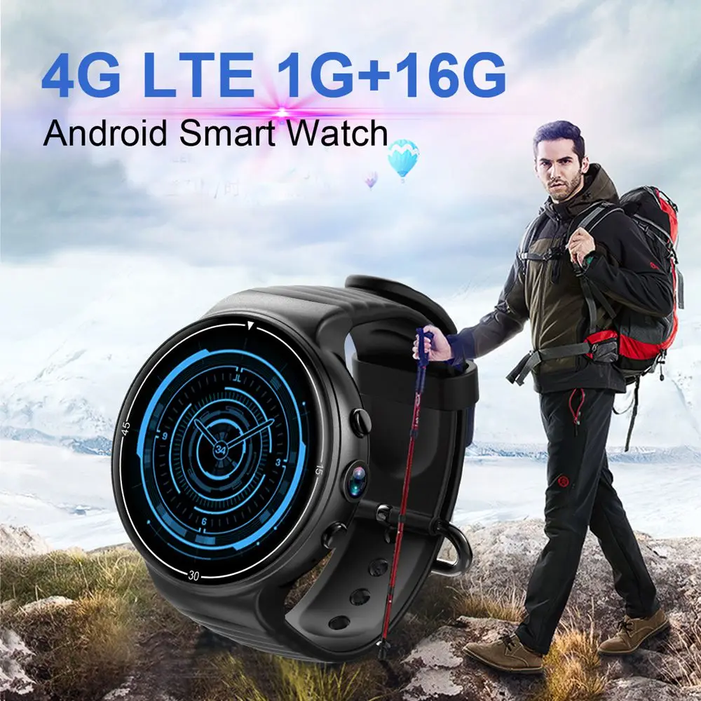 Смарт часы PK Thor s 1 39 дюймов MTK6737 четыре ядра 3 ГГц Android 7 0 4G 620 мА/ч 2 мегапикселей