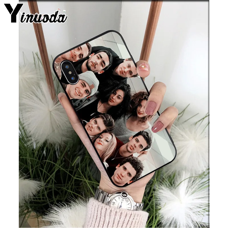 Мягкий чехол Yinuoda для iPhone 5 5Sx 6 7 7plus 8 8Plus X XS MAX XR|Бамперы| |