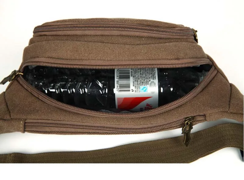 Мужская повседневная функциональная сумка для талии Телефон поясная сумка T201 серый черный Сумка-пояс сумка на ремне