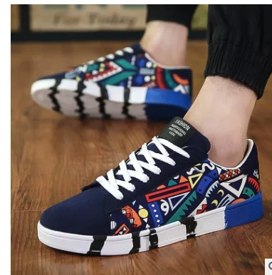 NiceNew Fast Men Unisex Shipping Fashion Casual Denim Canvas Shoes Men Shoes 07 Color EUR28-66