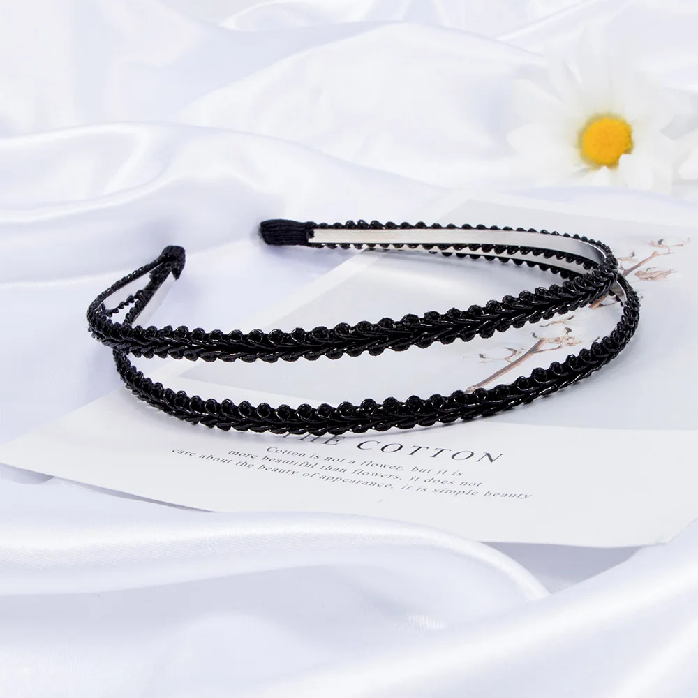 1 Pcs Fashion Metal Crystal Headband Head Piece Hair Band Jewelry for