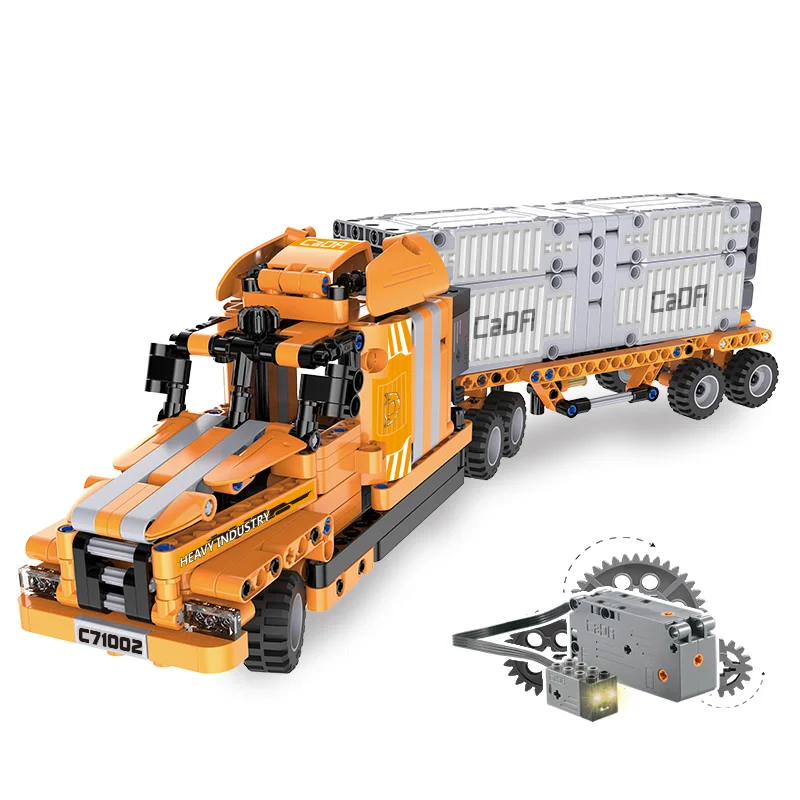 

HOT sell Blocks High Simulation Port Engineering Intelligent Sound Light Induction Motor Set 10 Models Building Block Kids Toy