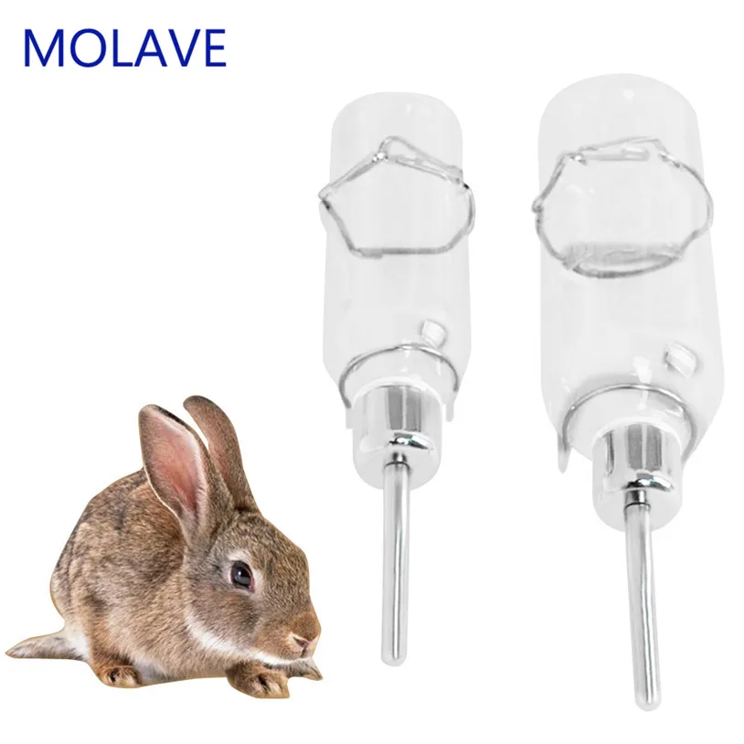 

Feeding & Watering Supplies Stainless Steel 180ML 350ML Drinking Straws Water Bottle Feeder Pet Rat Hamster 2018 Dropshipping