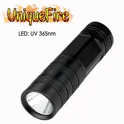 Uniquefire WF-602C UV 365-370NM ультрафиолетовый фонарик 1 Режим нерегулируемый фонарь для моча животных и детектор пятен