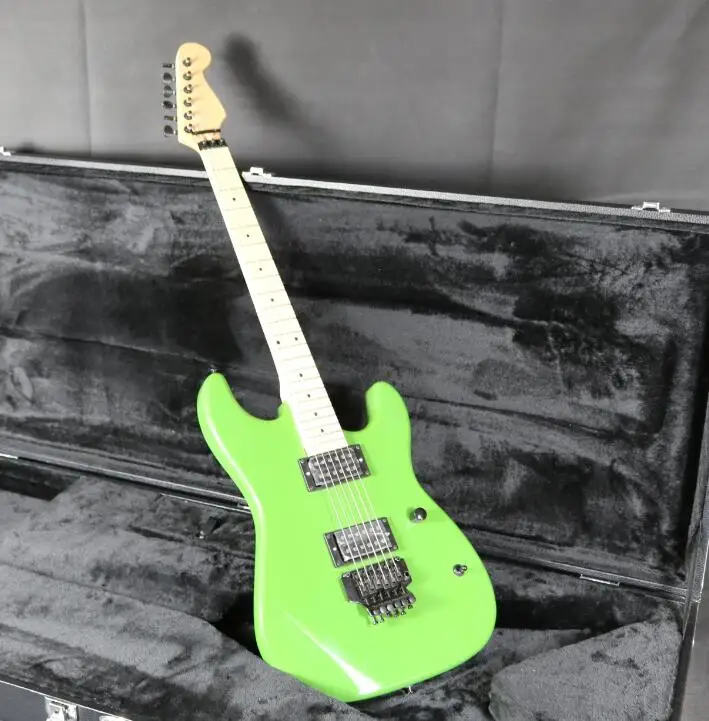 Buy Green Standard Electric Guitar Floyd Rose Bridge