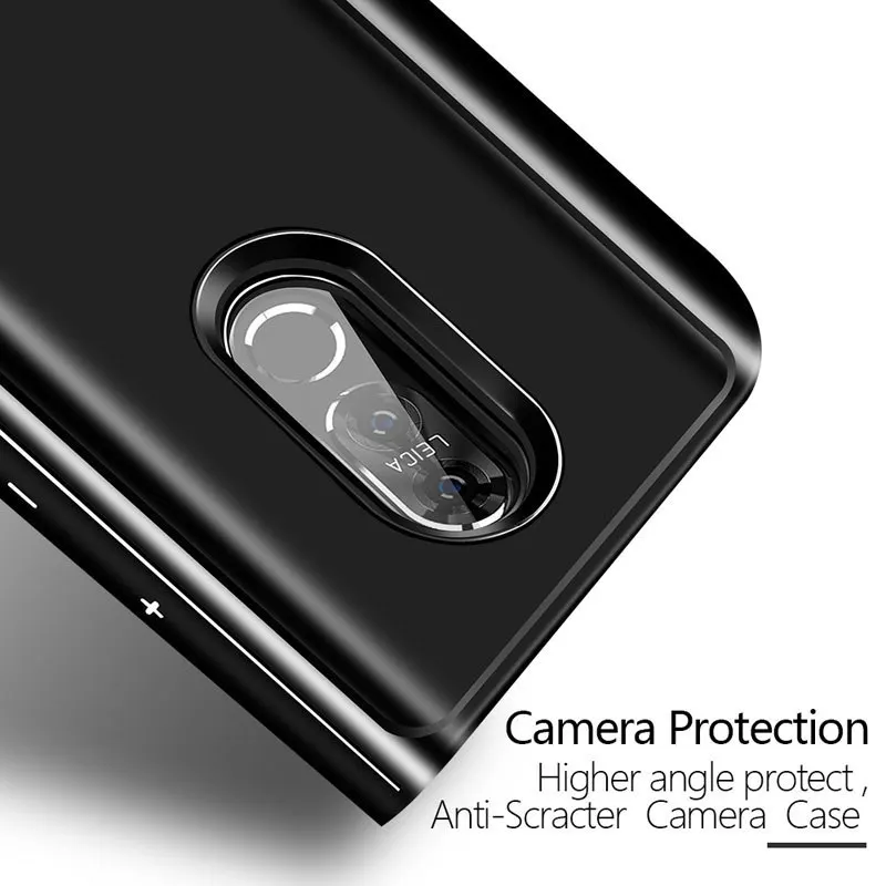 Зеркало для просмотра XiaoMi Mi 9 SE 8 A1 A2 Lite RedMi Note 7 6 5 Pro 4X 5A Prime 6A Plus S2 умный чехол Флип