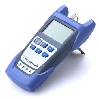 

Portable FTTH Fiber Optical Power Meter -70~+10dB Fiber Optical Cable Tester Network with FC SC Interfaces connector LED Light