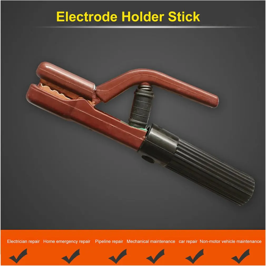 800A Electrode Holder Stick Welder Copper Welding Rod Mini Cable