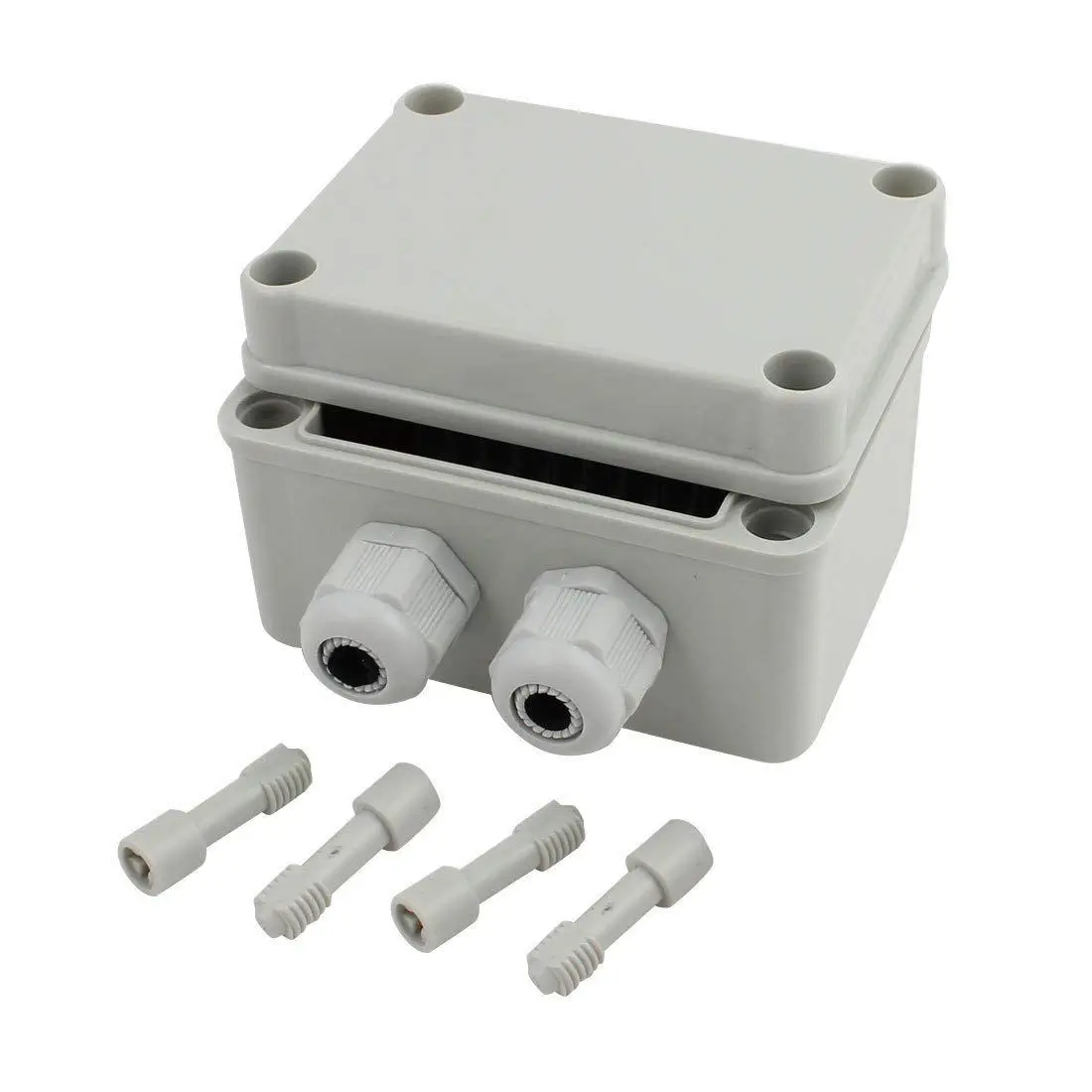 Junction box 110mm*80mm*70mm 1 Inlet to 2 Outlet Dustproof IP65